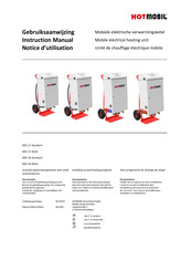 Hotmobil MEZ 21 Multi Instruction Manual