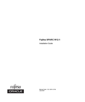 Fujitsu SPARC M12-1 Installation Manual