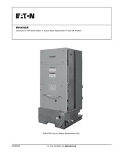 Eaton VSR Series Instructions Manual