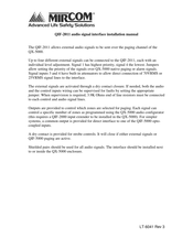 Mircom QIF-2011 Installation Manual