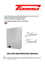 Fiamma Elektra Compact Series Use And Maintenance Manual