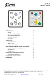 Storm Interface Nav-Pad Technical Manual