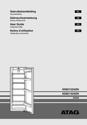 Atag KD80102ADN User Manual