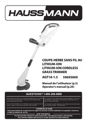 Haussmann AGT18-1.3 Operating Manual