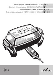 Eta 1160 Operating Instructions Manual