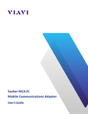 Viavi Seeker MCA III User Manual
