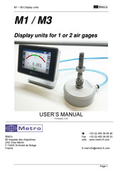 Metro DataVac M1 User Manual