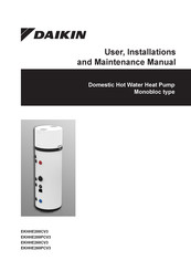Daikin EKHHE260CV3 User, Installation, And Maintenance Manual