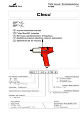 Cooper Tools Cleco Parts Manual