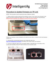 IntelligentAg TP-link Instruction Manual
