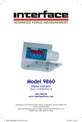 Interface 9860 User Manual