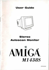 Amiga M1438S User Manual