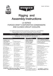 EVAPCO LS Series Rigging And Assembly Instructions