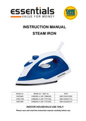 Essentials SR 7737235 Instruction Manual