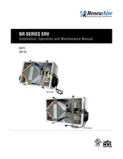 RenewAire BR70 SERIES Installation, Operation And Maintenance Manual