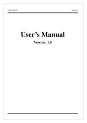 CC&C WA-9563 User Manual