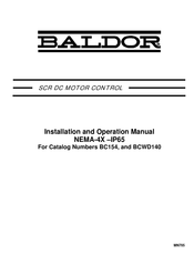 Baldor NEMA-4X Installation And Operation Manual