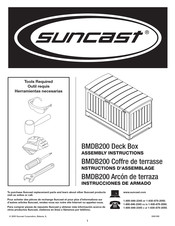 Suncast BMDB200 Assembly Instructions Manual
