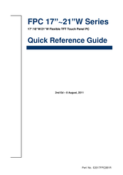 Avalue Technology FPC-21W06 Quick Reference Manual