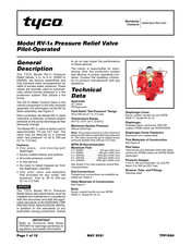 Johnson Controls Tyco RV-1A Manual