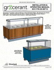 Structural Concepts grocerant FB9S-6HO.7355 Installation & Operating Manual