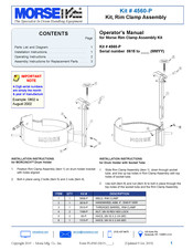 Morse 4560-P Operator's Manual