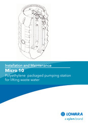 Xylem LOWARA Micro 10 Installation And Maintenance Manual