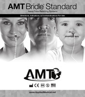 AMT Bridle Standard Directions, Indications, & Contraindications For Use