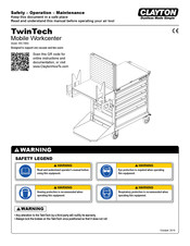 Clayton TwinTech 955-TB50 Safety, Operation & Maintenance