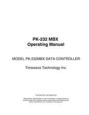 Timewave PK-232 MBX Operating Manual