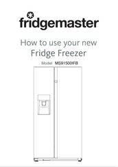 Fridgemaster MS91500IFB Manual