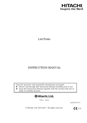 Hitachi L44 Instruction Manual