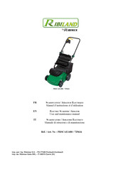 Ribimex Ribiland PRSCAE1400 User And Maintenance Manual