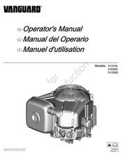 Vanguard 613700 Operator's Manual