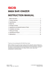Desco SCS 992X-1600 Instruction Manual