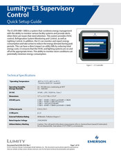 Emerson 860-1300 Quick Setup Manual