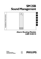 Philips LBB 2540/10 Installation Instructions Manual