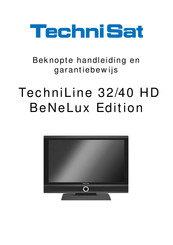 TechniSat TechniLine 32 HD Quick Start Manual And Warranty Documentation