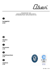 Ober 8102014 Operating Instructions Manual