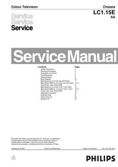 Philips LC1.15E Service Manual