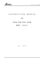 Nohken VQ20-F0X Instruction Manual