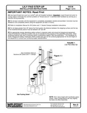 Playcraft 1414 Installation Instructions