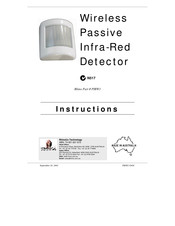 RHINO PIRW3 Instructions Manual