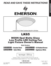 Emerson LK65BS00 Owner's Manual