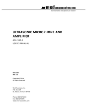 MED Associates ANL-940-1 User Manual