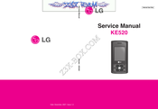 LG KE520 Service Manual