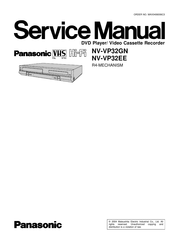 Panasonic NV-VP32EE Service Manual