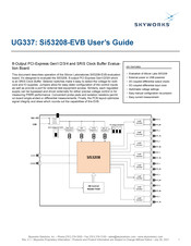 Skyworks Si53208 User Manual