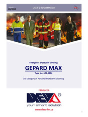 DEVA GEPARD MAX User Information