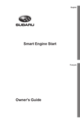 Subaru Smart Engine Start 2013 Owner's Manual
